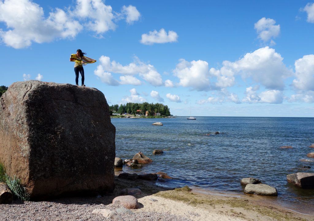 A fishing village in Estonia